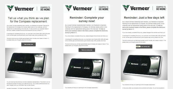 Vermeer Dealer Portal Replacement Research